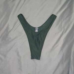 AERIE | Hi-Leg Cheeky Bikini Bottoms | Size: S